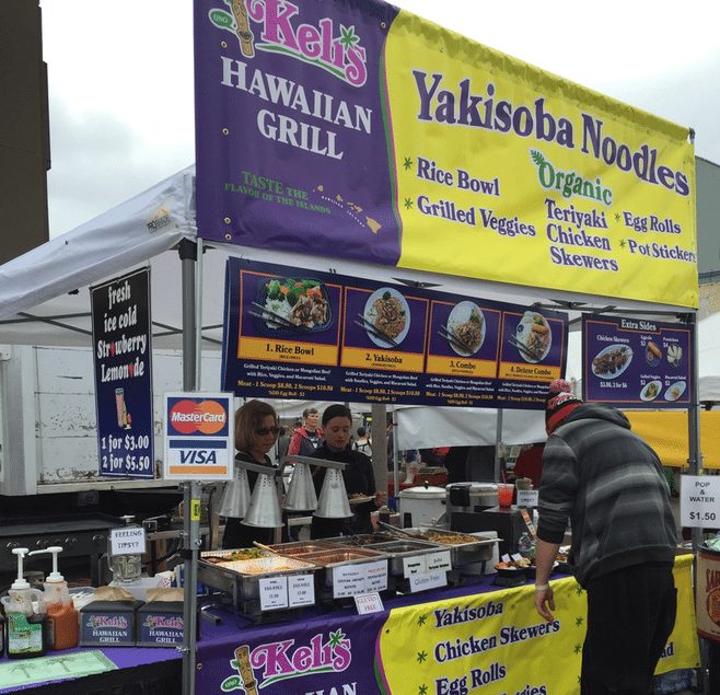 Keli’s Hawaiian Grill at the Astoria Sunday Market