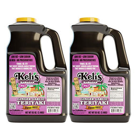 Keli's Hawaiian Teriyaki - Ginger Garlic Glaze 85 oz. (2 Pack)