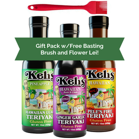 Keli's Hawaiian Sauce 3-Pack Gift Set